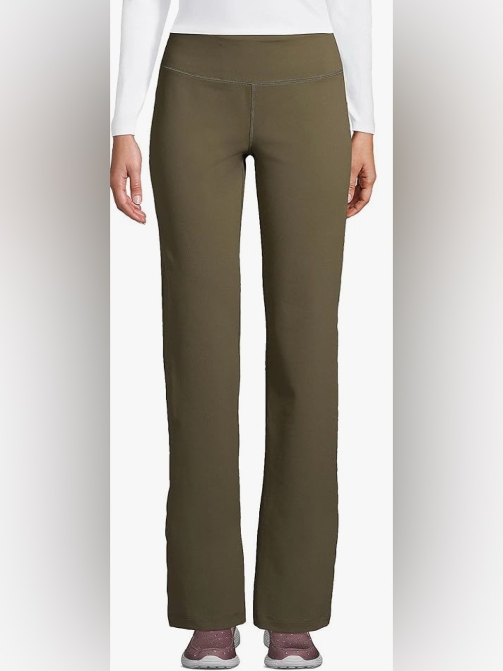 Lands' End - New - Forest Moss Green Leggings